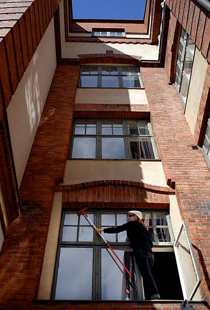 Fönsterrenovering Brf Gustav Slussgatan 14 i Malmö