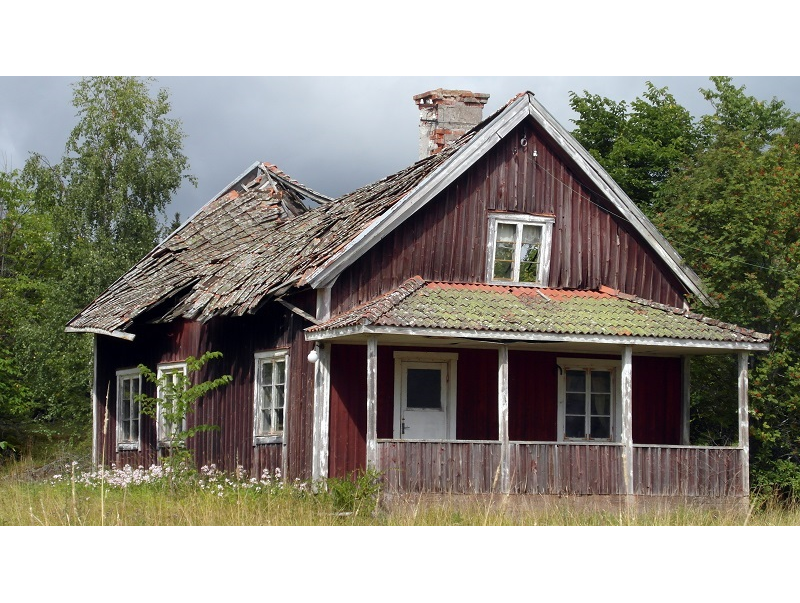 En byggnad som kräver viss underhåll